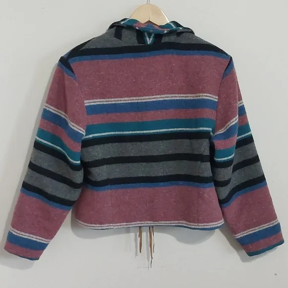 Vintage Mid-West Garment Co Western Blanket Crop Jacket - Picture 7 of 9